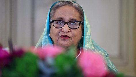 Buvusi Bangladešo premjerė Sheikh Hasina / Wolfgang Rattay / REUTERS