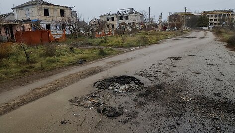 Gyvenvietės netoli Pokrovsko / STAFF / REUTERS