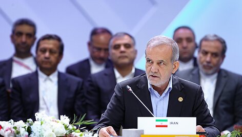 Irano prezidentas Masoudas Pezeshkianas / Iranian Presidency / ZUMAPRESS.com