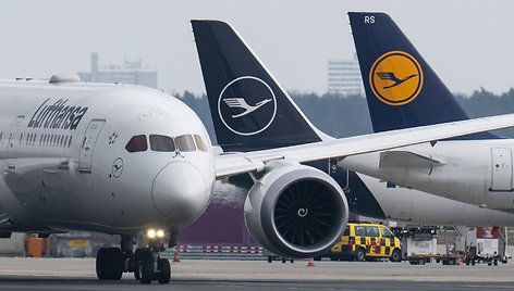 Vokietijos oro linijų grupė „Lufthansa“ / Boris Roessler / dpa/picture-alliance