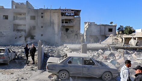 Izraelio ir &bdquo;Hezbollah&ldquo; karas / NIDAL SOLH / AFP