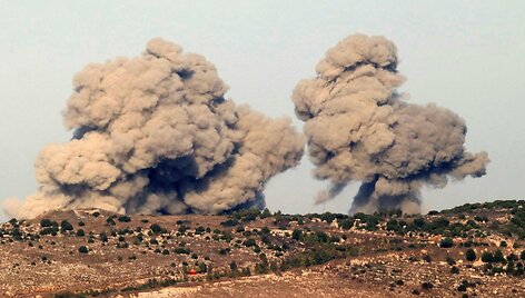 Izraelio ir &bdquo;Hezbollah&ldquo; karas / - / AFP