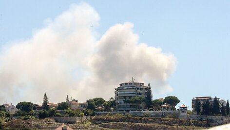 Izraelio ir &bdquo;Hezbollah&ldquo; karas / MAHMOUD ZAYYAT / AFP