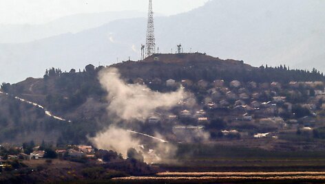 Izraelio ir &bdquo;Hezbollah&ldquo; karas / - / AFP