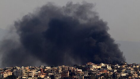 Smūgiai Libanui  / - / AFP