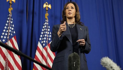 JAV viceprezidentė Kamala Harris / Jacquelyn Martin / AP