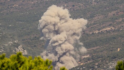 Izraelio ir &bdquo;Hezbollah&ldquo; karas / RABIH DAHER / AFP