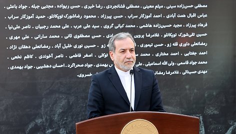 Irano užsienio reikalų ministras Abbasas Araghchi / Iranian Presidency / ZUMAPRESS.com