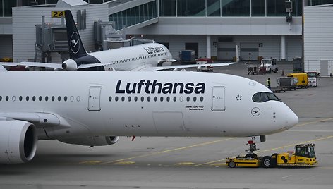 &#34;Lufthansa&#34; lėktuvas. / IMAGO/Manfred Segerer / IMAGO/Manfred Segerer