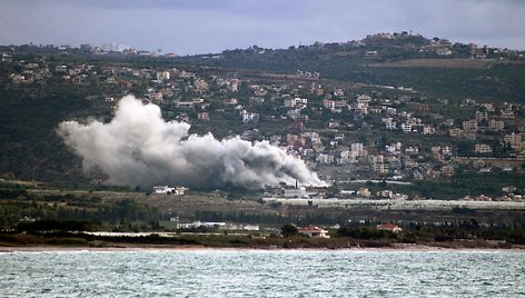 Izraelio ir „Hezbollah“ karas / KAWNAT HAJU / AFP