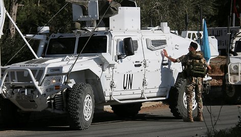 Jungtinių Tautų (JT) taikos palaikymo pajėgos Libane (UNIFIL) / Karamallah Daher / REUTERS