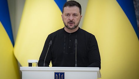 Volodymyras Zelenskis / Ukraine Presidency/Ukrainian Pre / ZUMAPRESS.com