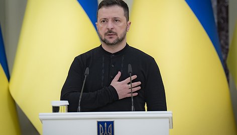 Volodymyras Zelenskis / Ukraine Presidency/Ukrainian Pre / ZUMAPRESS.com