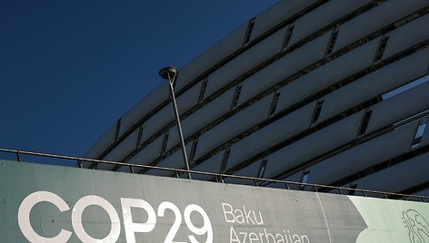 Azerbaidžane vyksta Jungtinių Tautų (JT) klimato kaitos konferencija COP 29 / Murad Sezer / REUTERS