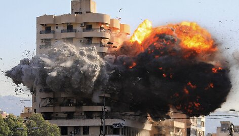 Izraelio ir &bdquo;Hezbollah&ldquo; karas / - / AFP
