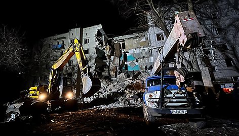 Rusijos atakos Ukrainos Sumų srityje padariniai / HANDOUT / AFP