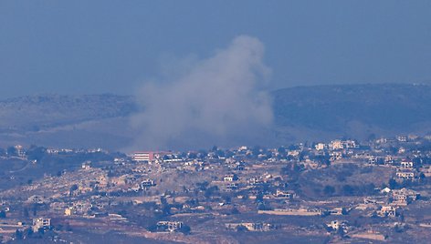 Izraelio ir „Hezbollah“ karas / JALAA MAREY / AFP