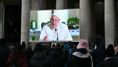 Vatikanas sekmadienį / ALBERTO PIZZOLI / AFP