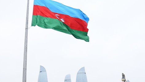 Azerbaidžano vėliava / Humbet Mammadov / ZUMAPRESS.com