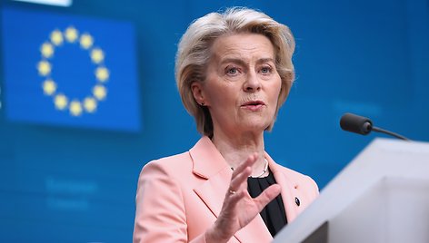 Europos Komisijos (EK) vadovė Ursula von der Leyen / Zhao Dingzhe / ZUMAPRESS.com