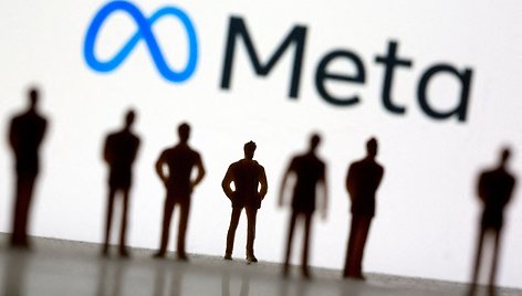 JAV technologijų bendrovė „Meta“ / Dado Ruvic / REUTERS