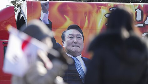 Yoon Suk-yeolo nuotrauka / Lee Jin-man / AP