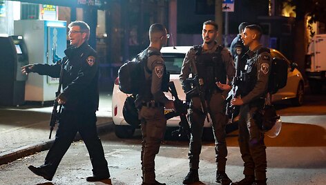 Izraelio saugumo pajėgos / JACK GUEZ / AFP