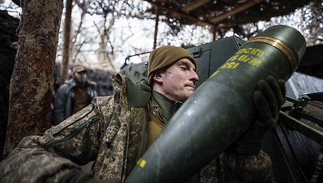 Ukrainos karys Donecko regione / Evgeniy Maloletka / AP