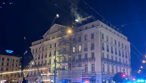 „Four Seasons Hotel Des Bergues“ / YVES TASSEL / AFP