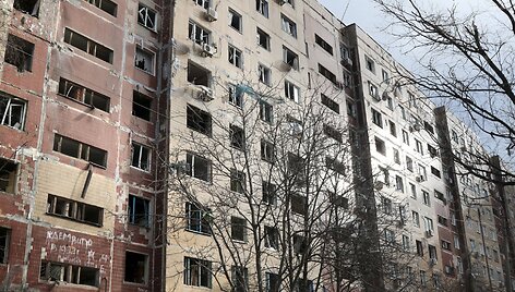 Rusijos smūgių Kramatorskui padariniai / Ukrinform/SIPA / Ukrinform/SIPA