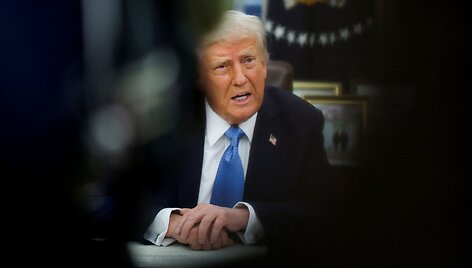 JAV prezidentas Donaldas Trumpas / Carlos Barria / REUTERS