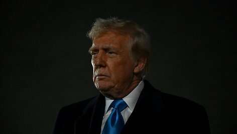Jungtinių Valstijų prezidentas Donaldas Trumpas / JIM WATSON / AFP