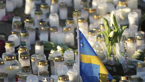 Po &scaron;audynių &Scaron;vedija gedi / Sergei Grits / AP