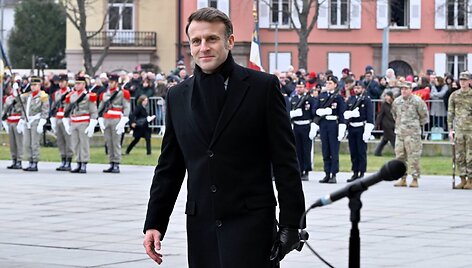 Emmanuelis Macronas / NICOLAS ROSES -POOL/SIPA / NICOLAS ROSES -POOL/SIPA