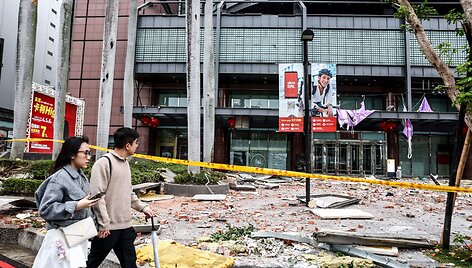 Sprogimas Taivane / I-HWA CHENG / AFP