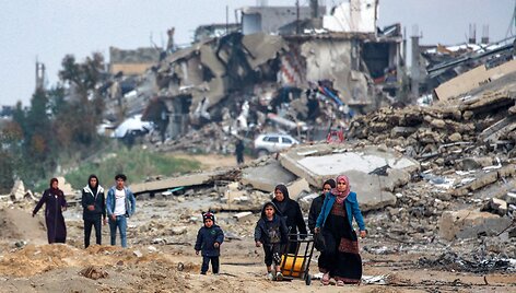 Gazos Ruožas / BASHAR TALEB / AFP