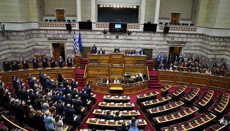 Graikijos parlamentas / Thanassis Stavrakis / AP