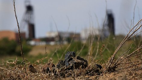 „ArcelorMittal“ gaisro vieta / RUSLAN PRYANIKOV / AFP