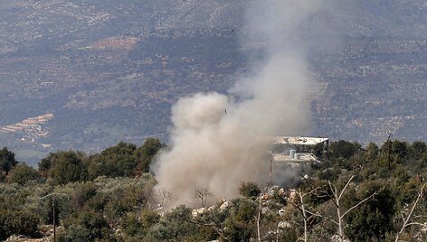 Smūgis Libane / RABIH DAHER / AFP