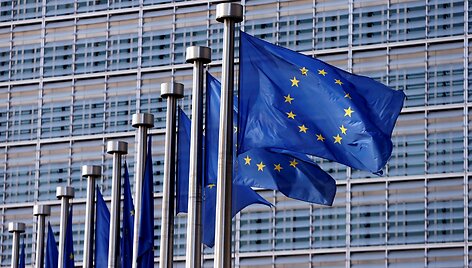 Europos Sąjungos vėliavos / Francois Lenoir / REUTERS