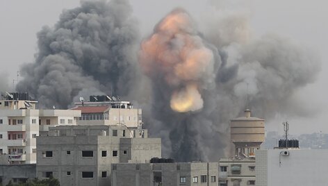 Izraelio antskrydžiai Gazos Ruože / Ahmed Jadallah / REUTERS