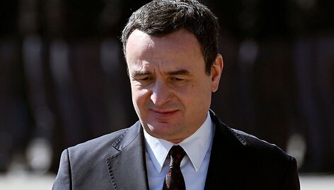 Kosovo premjeras Albinas Kurtis / ARMEND NIMANI / AFP