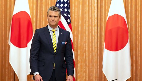 Pete'as Hegsethas / Stanislav Kogiku / AP