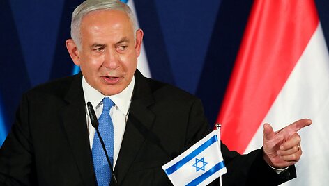 Benjaminas Netanyahu / Pool / VIA REUTERS