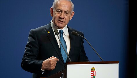 Benjaminas Netanyahu / Denes Erdos / AP