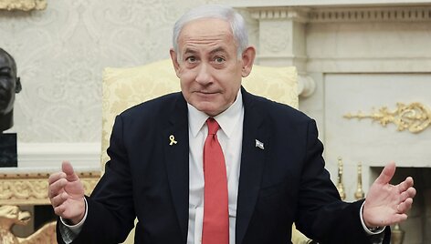 Izraelio ministras pirmininkas Benjaminas Netanyahu /  / AP