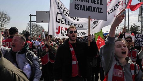 Protestai Turkijoje / ED JONES / AFP