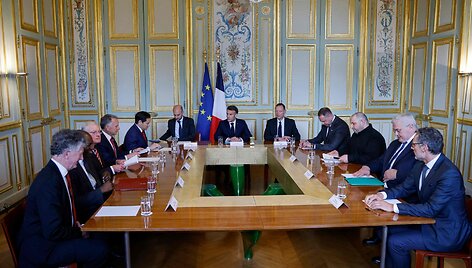 Susitikimas Paryžiuje / LUDOVIC MARIN / AFP