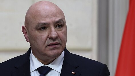 Libano prezidentas Josephas Aounas / Sarah Meyssonnier / AP