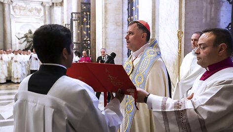 Rolandas Makrickas / Gomez/ Vatican Pool/Spaziani / picture alliance / Gomez/ Vatican Pool/Spaziani